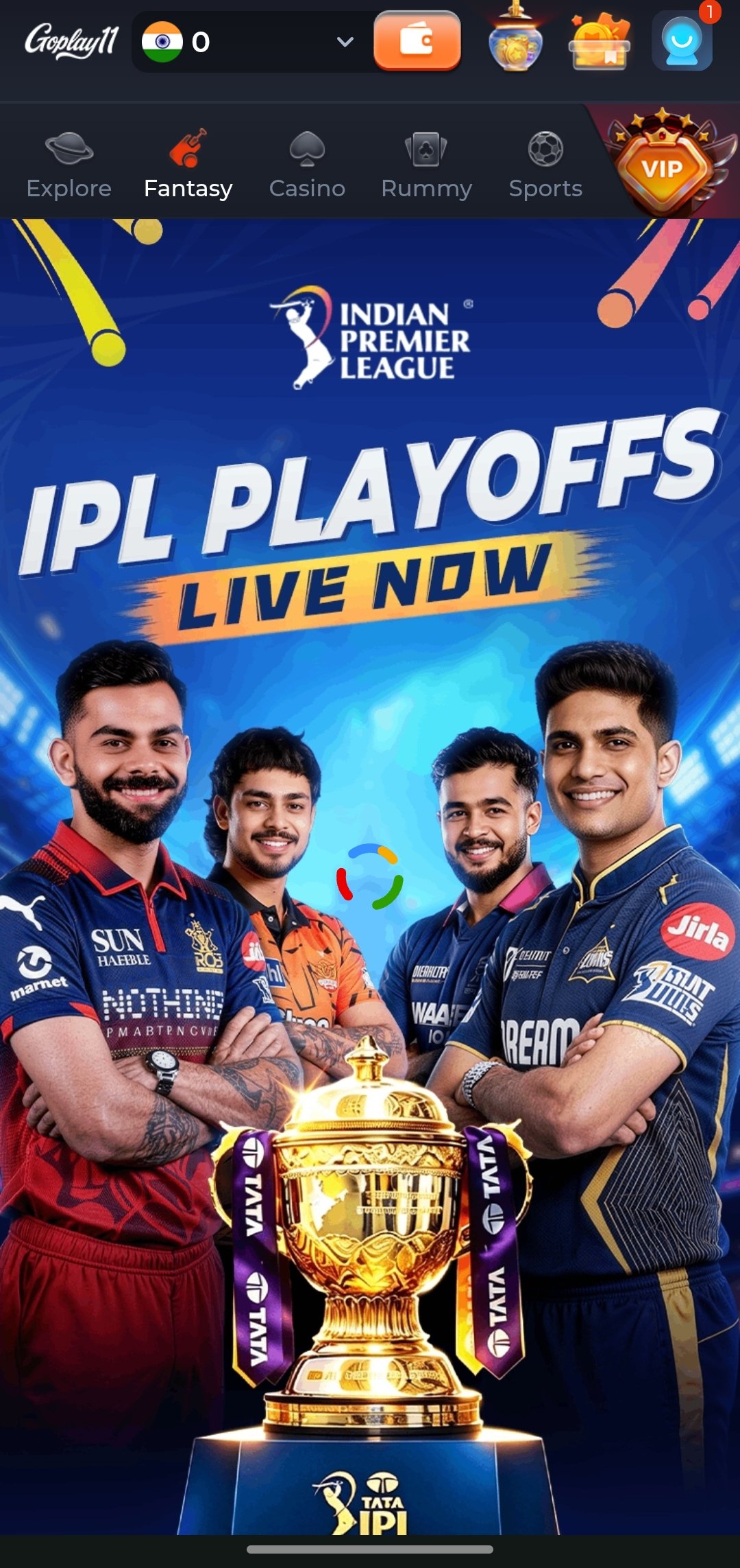GoPlay Game app — play and win real money in India
