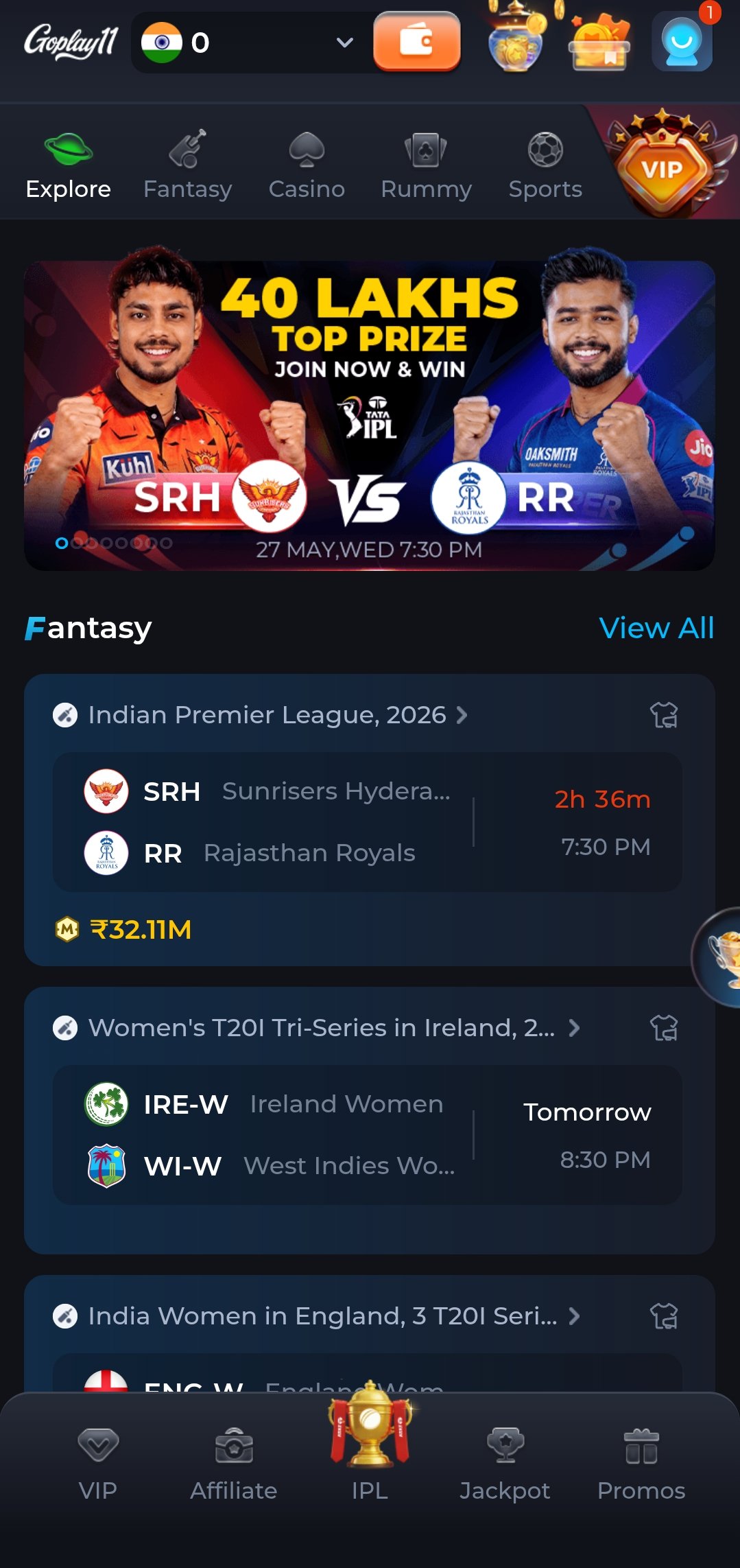 GoPlay Game games lobby